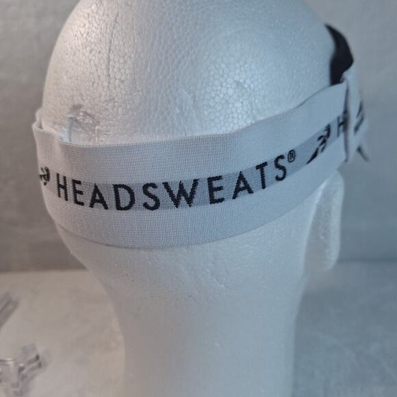 Angola Rugby Visor Hat Cap White One Size Coolmax Headsweats Elastic Band - Picture 5 of 9